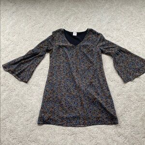 Floral Bell Sleeve Dress